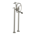 Vintage Free Standing Tub Filler With Shower Set